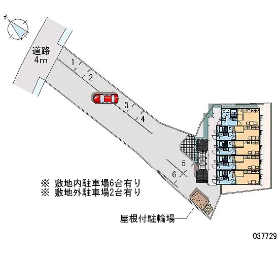 ★手数料０円★焼津市大村新田 月極駐車場